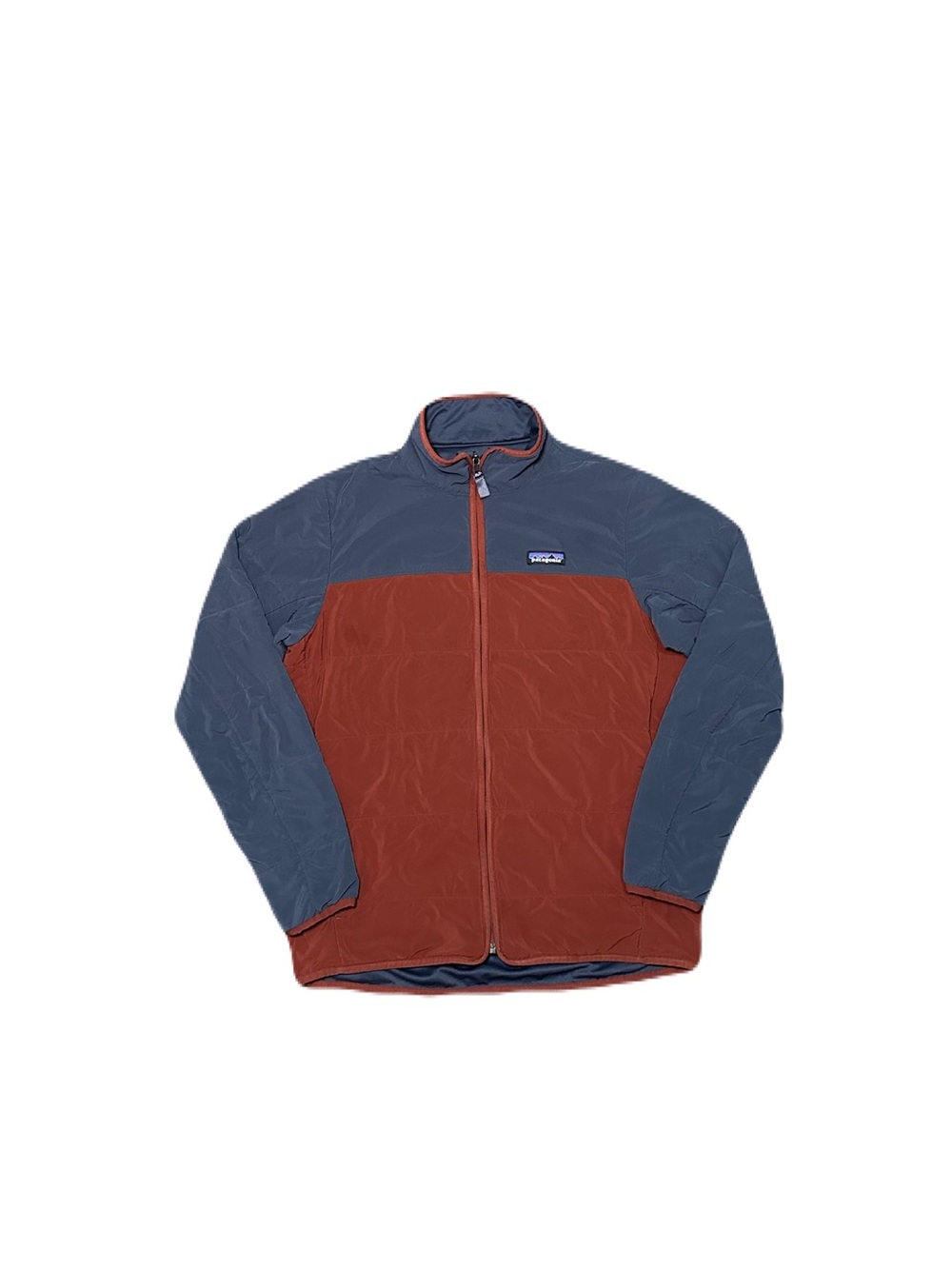 Patagonia Pack In Jacket Navy Blue Orange Men’s Small